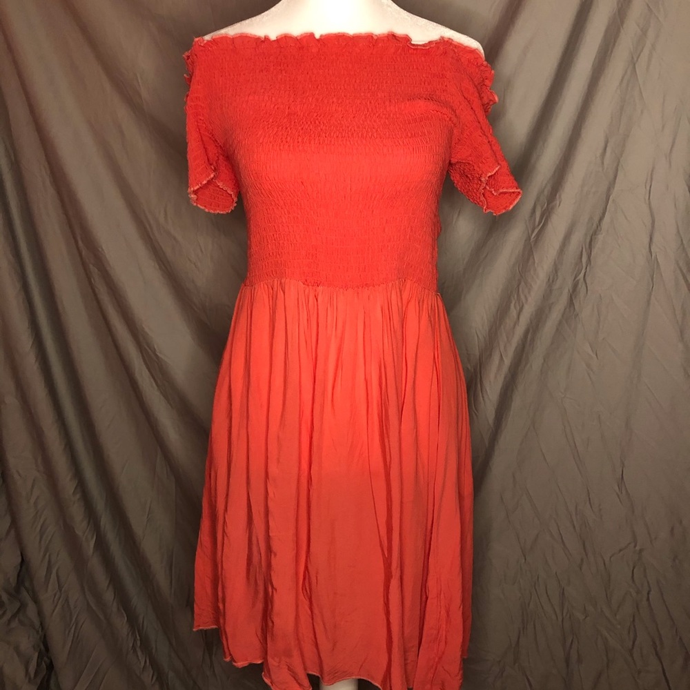 Off the shoulder dress